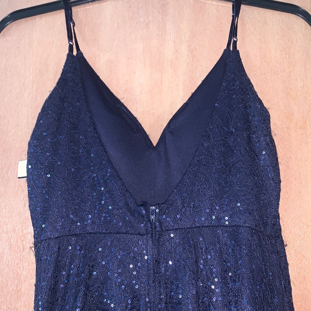 Short Formal Blue Dress - Picture 7 of 10